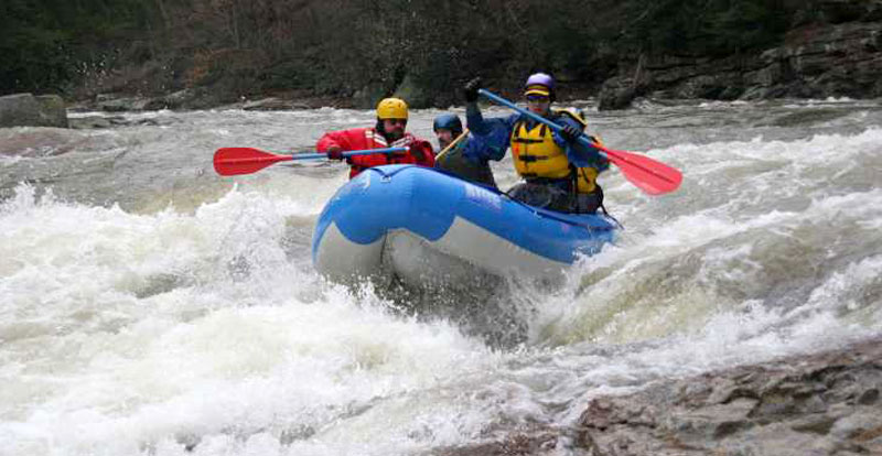 North Branch of the Potomac at Barnum Rafting Trip